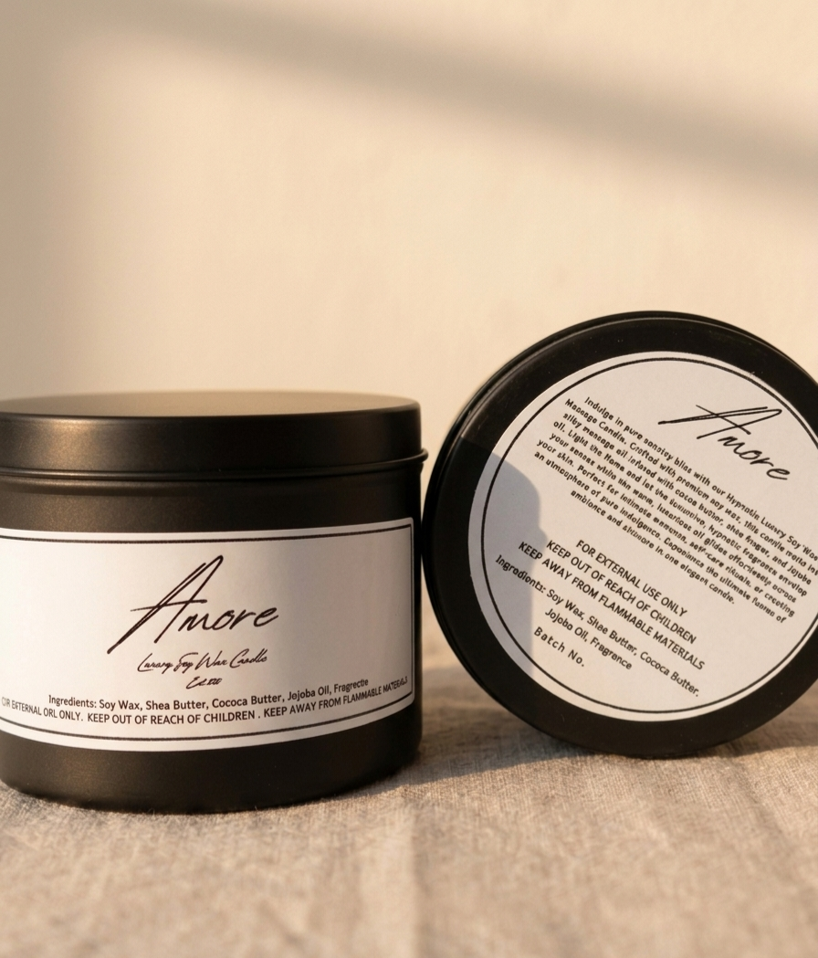 Cocoa Butter Luxury Soy Wax Massage Candle 170ml