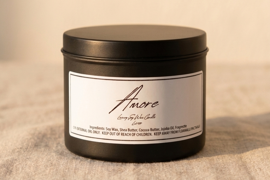 Cocoa Butter Luxury Soy Wax Massage Candle 170ml